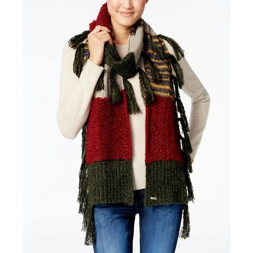 Steve Madden Block Party Scarf, Retail $44.00